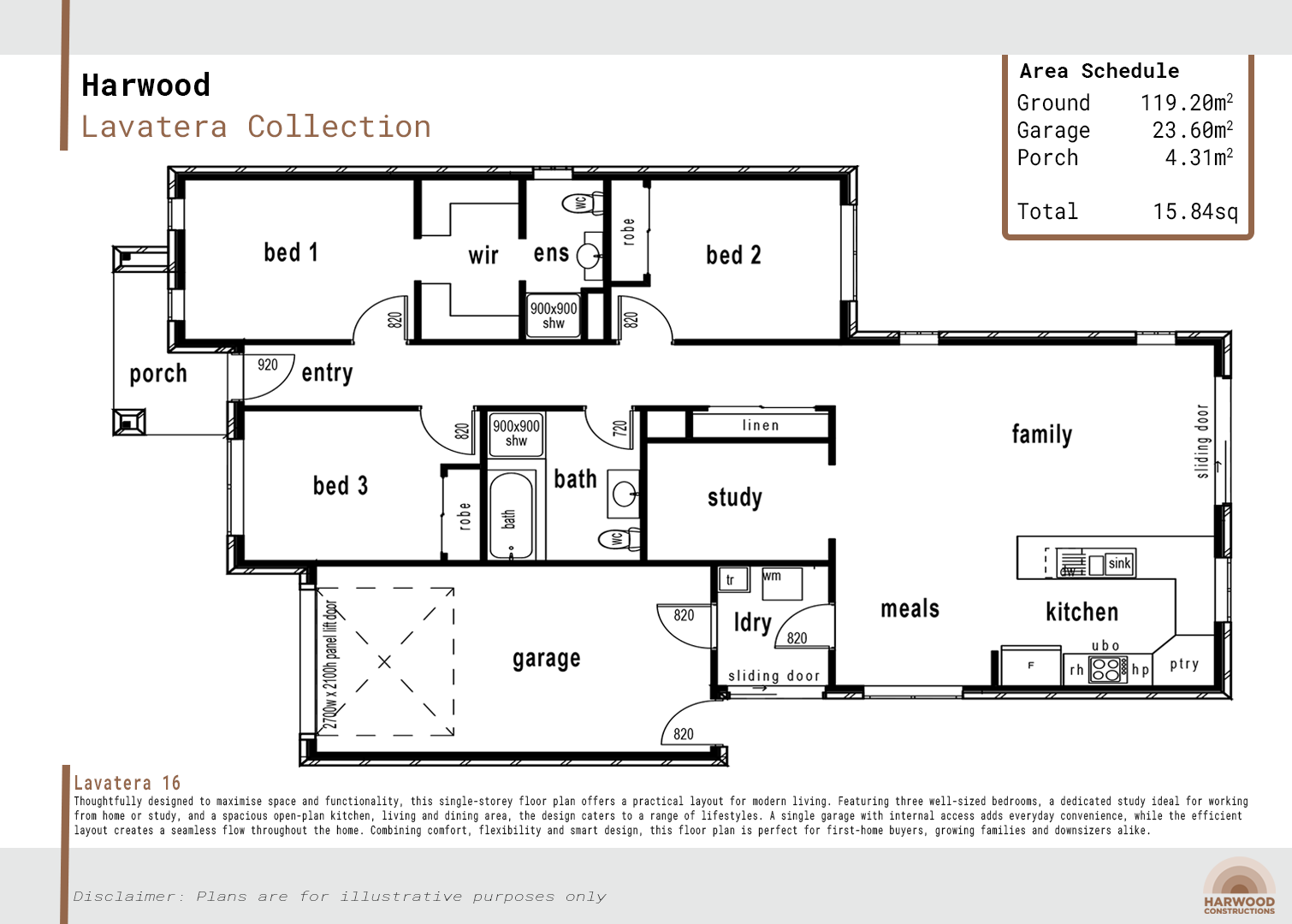 Lavatera 16 floor plan